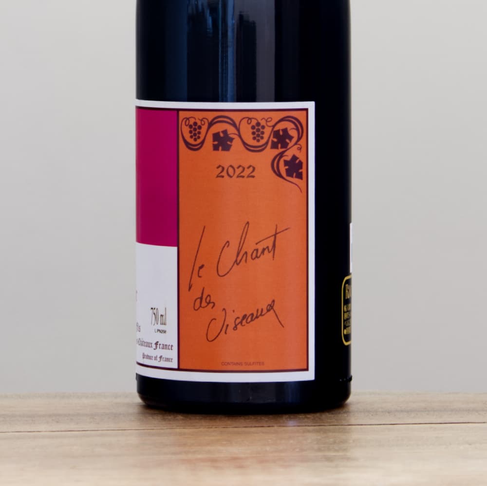 ジェラール・シュレール ル・シャン・デ・ゾワゾー2022赤