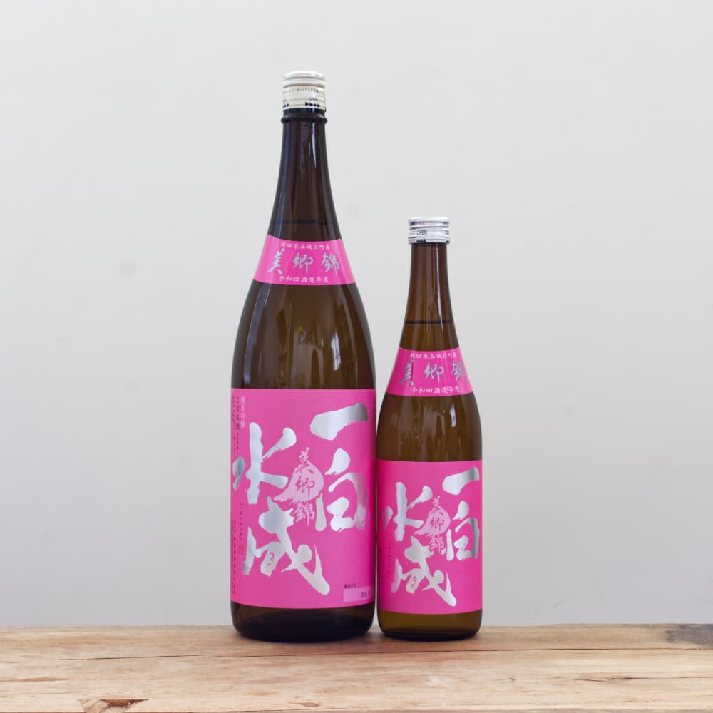 一白水成 純米吟醸 美郷錦 1,800ml