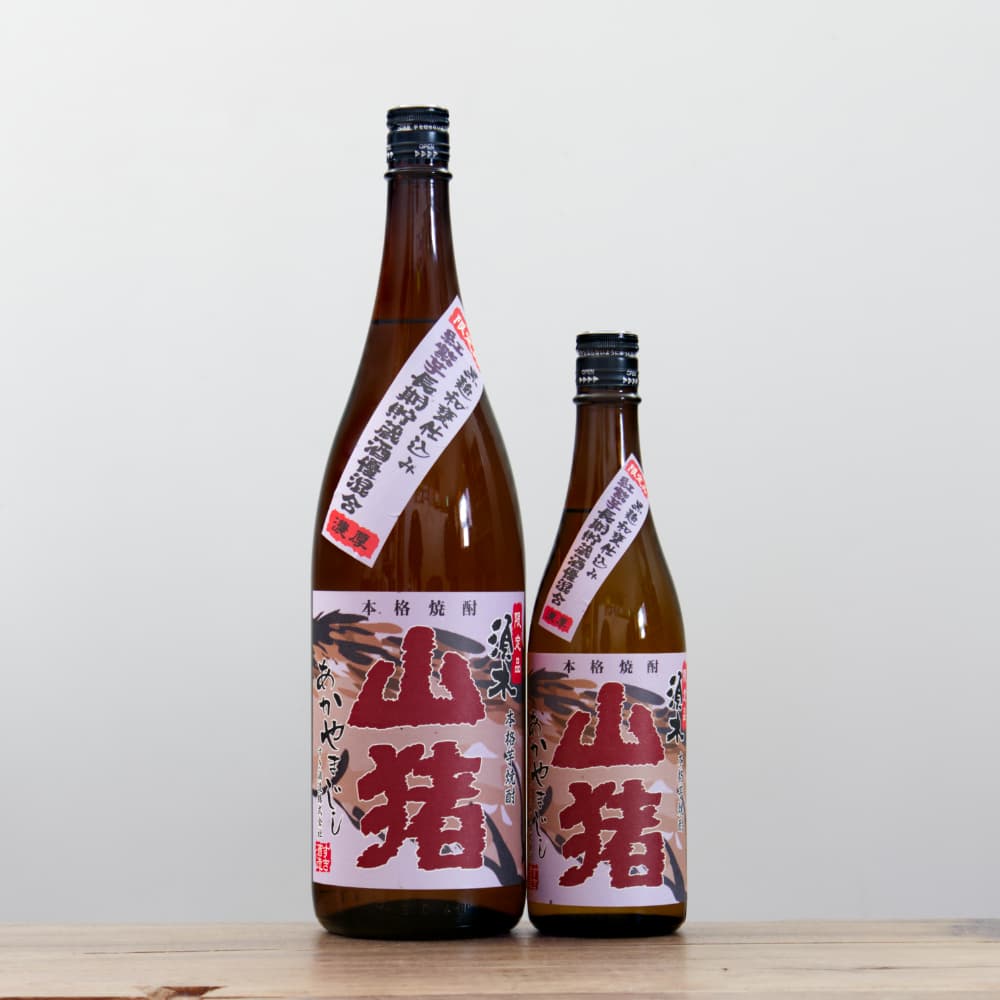 芋焼酎 須木 赤山猪 紅紫芋仕込み 25度 1,800ml