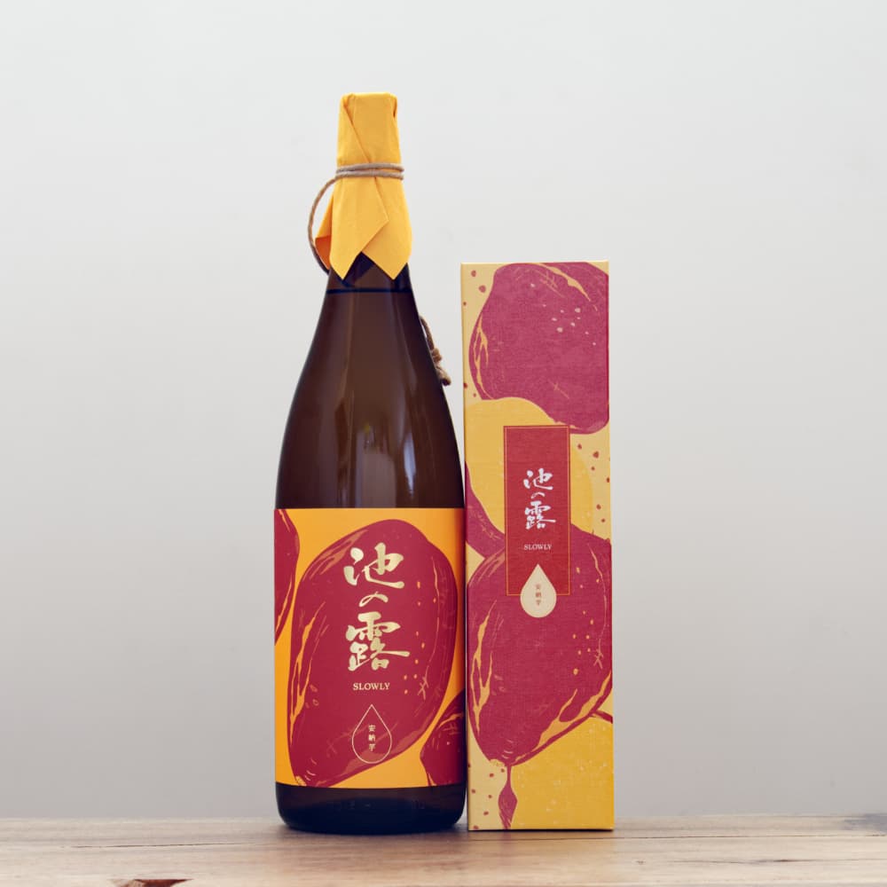 芋焼酎 池の露 SLOWLY 安納芋 30度 1,800ml