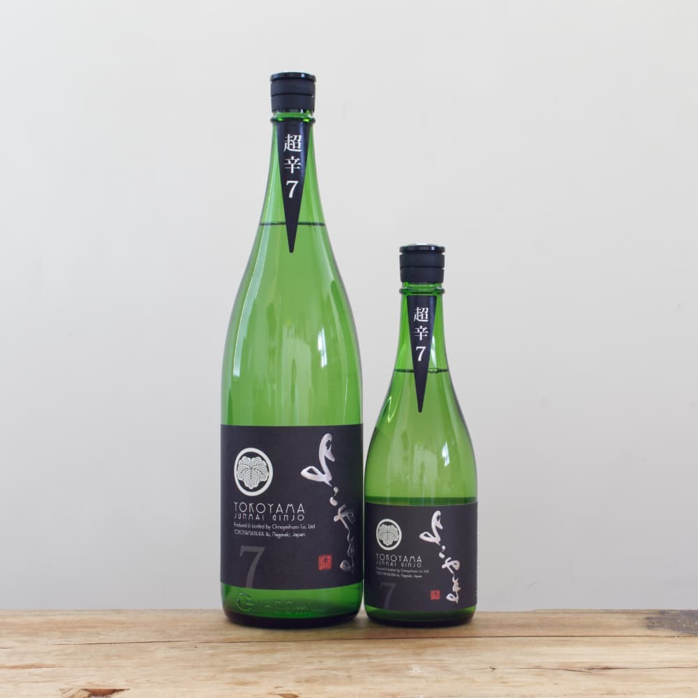 よこやま SILVER7 超辛口 純米吟醸 7号 火入 1,800ml