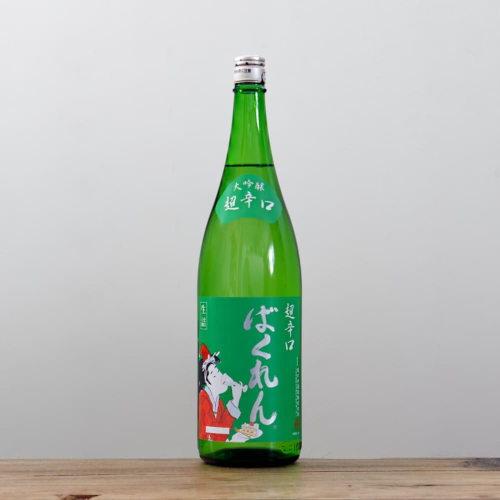 くどき上手 サンタクロース・ばくれん 超辛口吟醸 1,800ml
