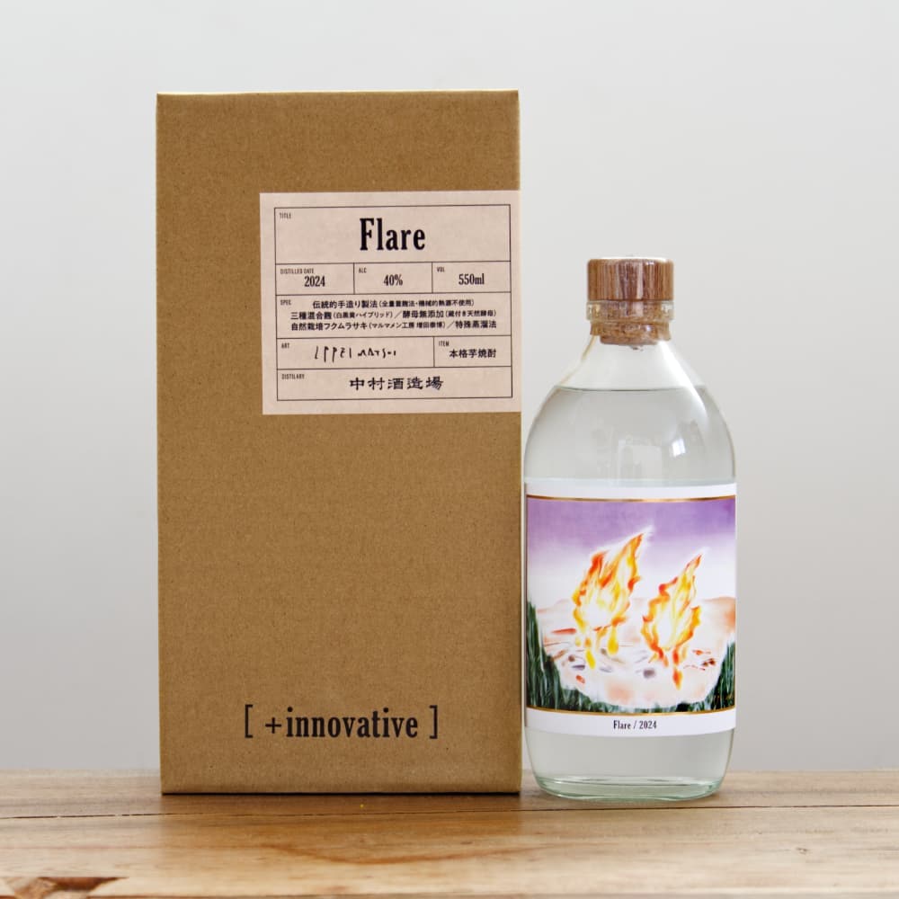 なかむら [+innovative] Flare 2024 40度 550ml