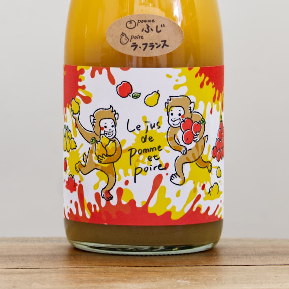 ラポムレ ふじりんご＆洋梨 ラフランス2024 720ml