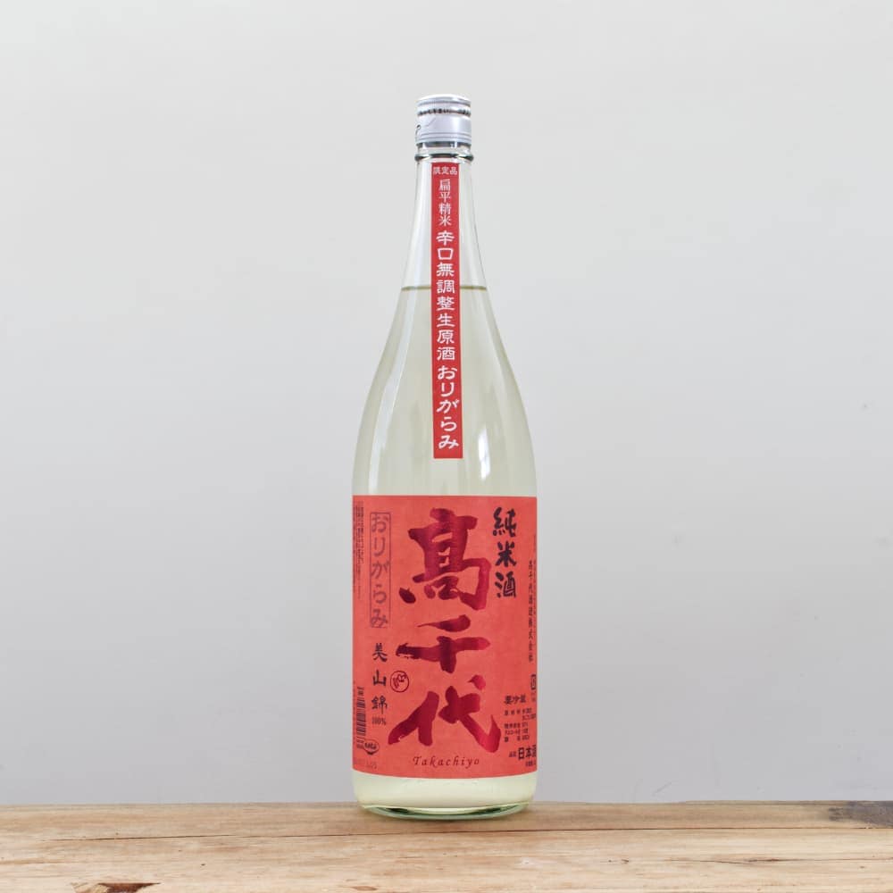 高千代 辛口純米 +19 おりがらみ生原酒 1,800ml