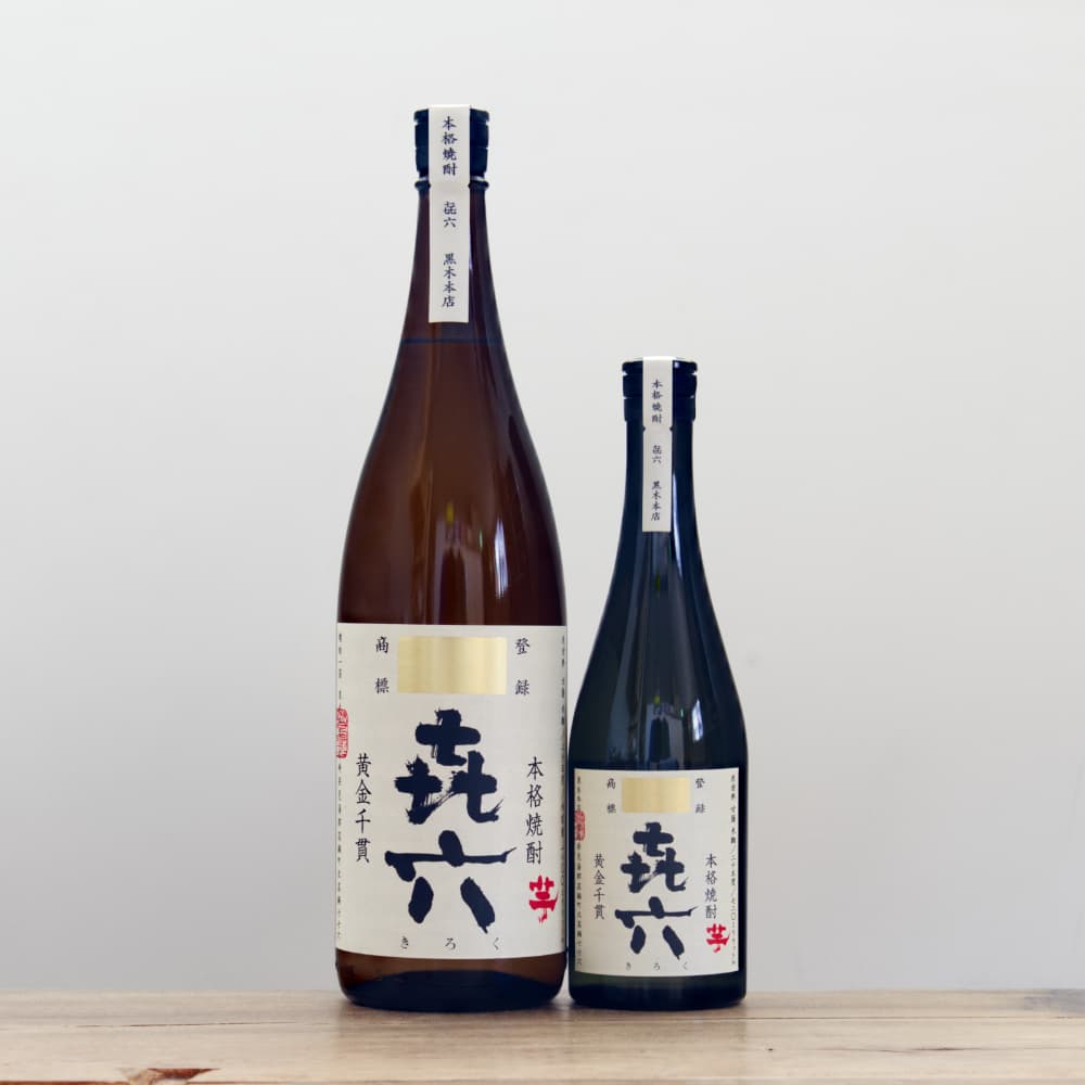 本格芋焼酎 㐂六（きろく） 25度 720ml