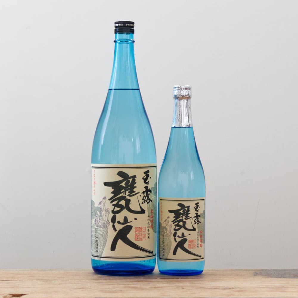 芋焼酎 玉露 甕仙人ブルーボトル 25度 1,800ml