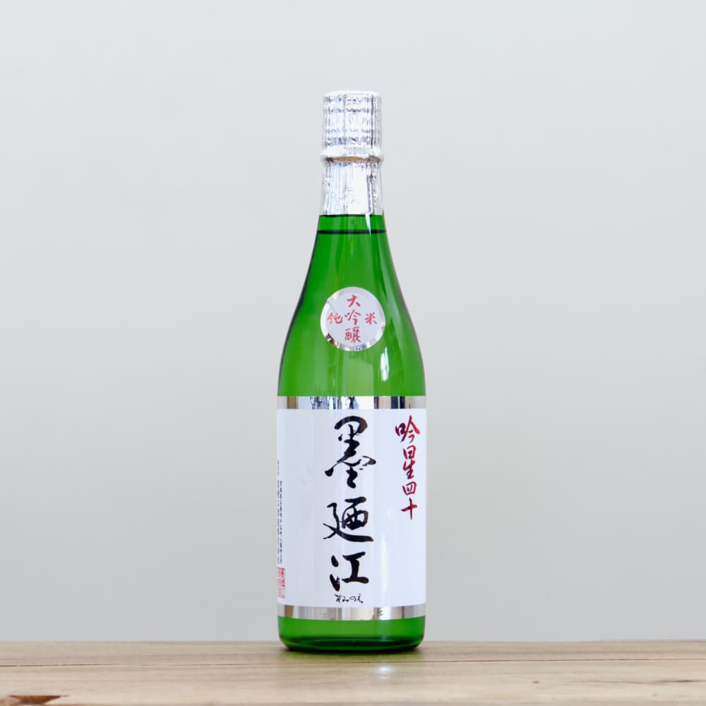 大吟醸 720ml 緑色ボトル 墨廼江 吟星四十 純米大吟醸 720ml