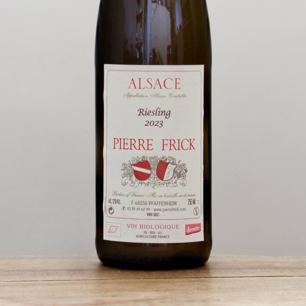 ピエール・フリック リースリング2023白