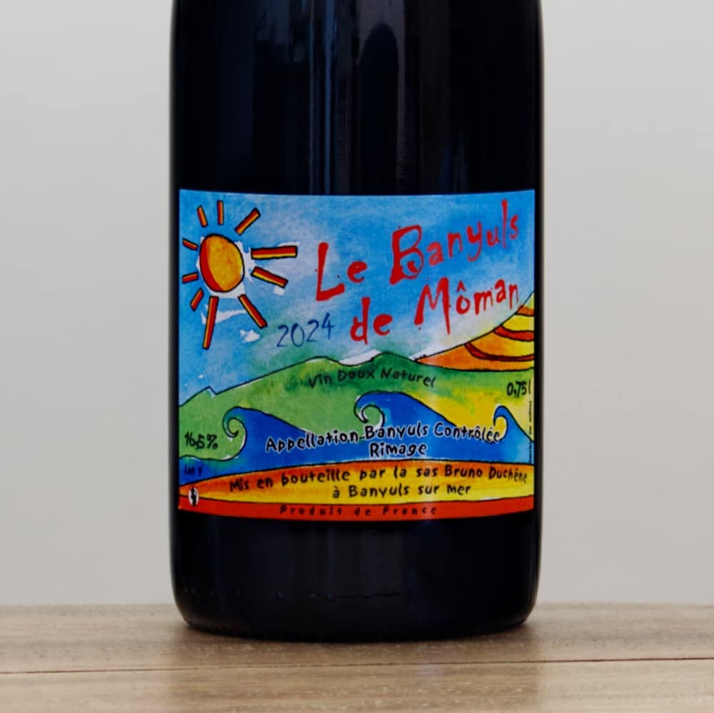 ブルーノ・デュシェン ル・バニュルス・ド・モマン2024赤甘口