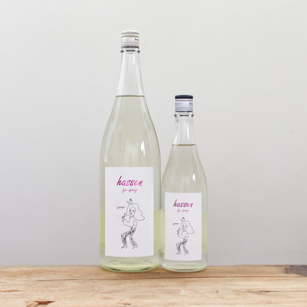 陸奥八仙 URARAラベル hassen for spring 火入れ 1,800ml