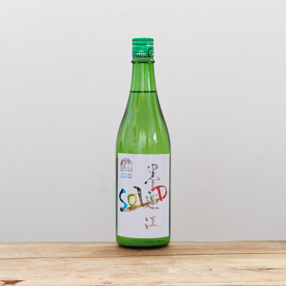 墨廼江 Solid うすにごり生酒 純米吟醸 720ml