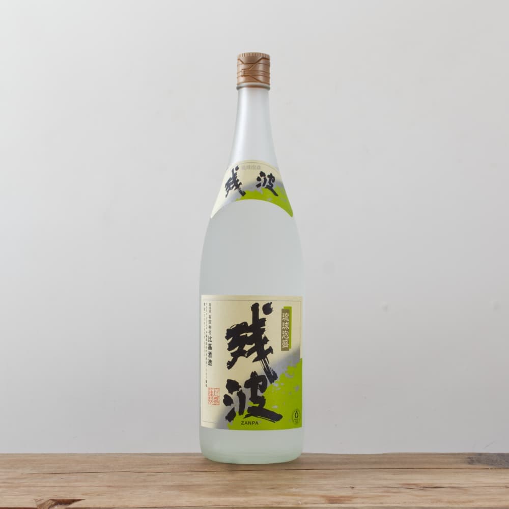 琉球泡盛 残波 白 25度 1,800ml