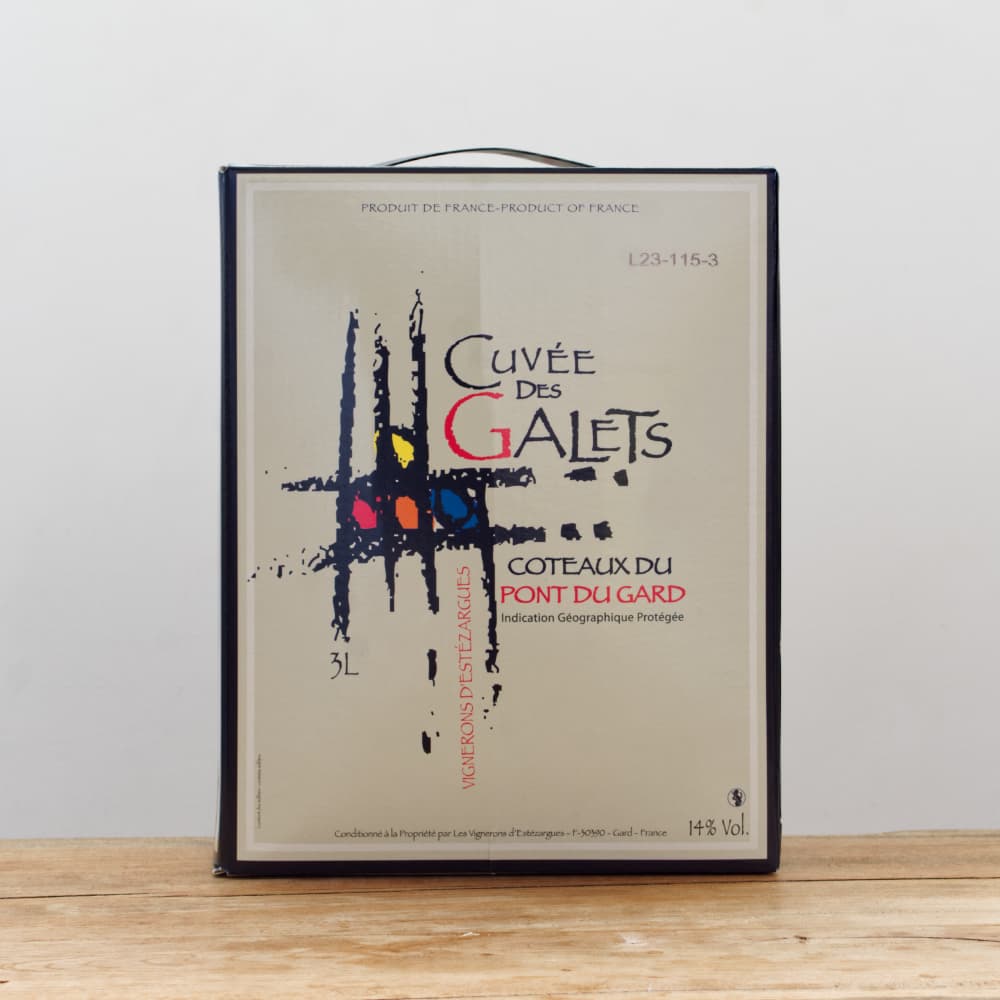 エステザルグ キュヴェ・デ・ガレ2023赤（バッグインボックス）
