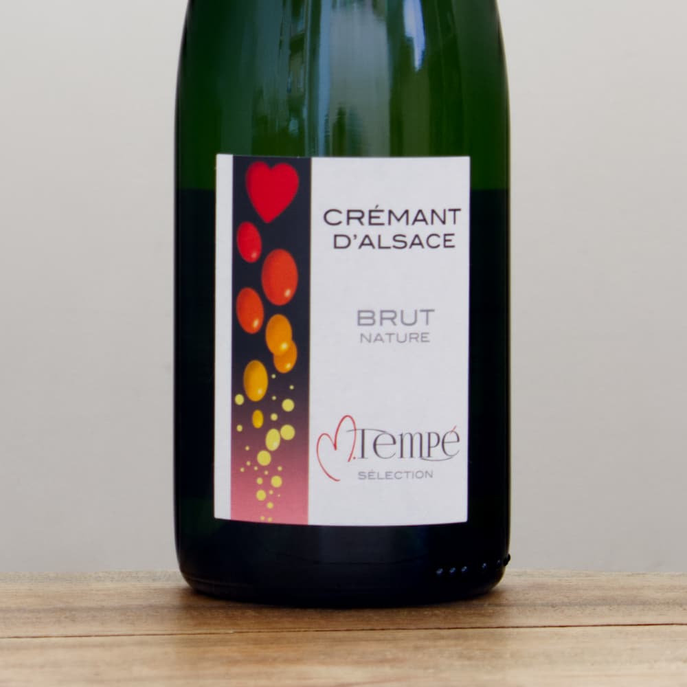 マルク・テンペ クレマン・ダルザス ブリュット・ナチュールNV白泡