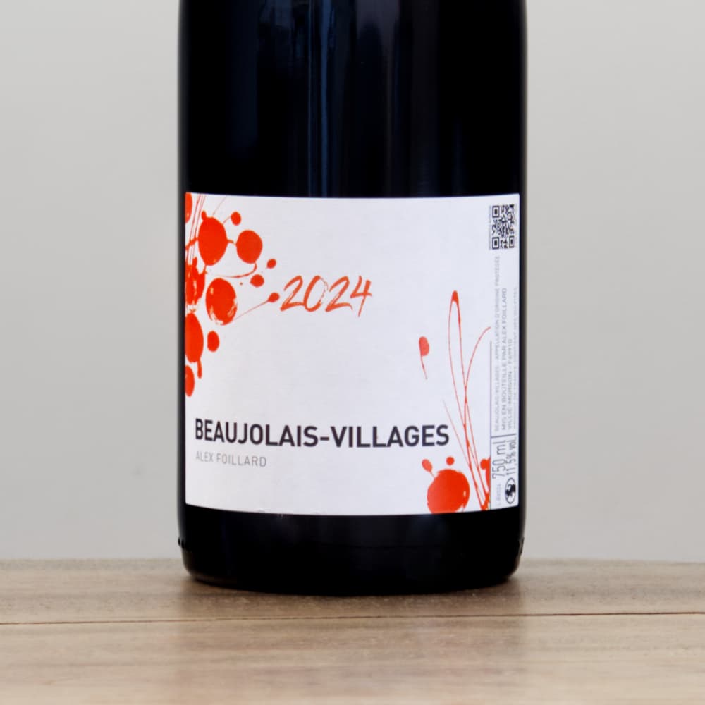ボーショレヴィラージュ(赤)-ワイン アレックス・フォイヤール ボジョレー・ヴィラージュ2024赤