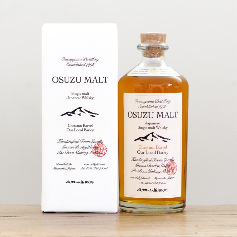 尾鈴山 OSUZU MALT Chestnut Barrel (尾鈴モルト栗樽） 46度 700ml