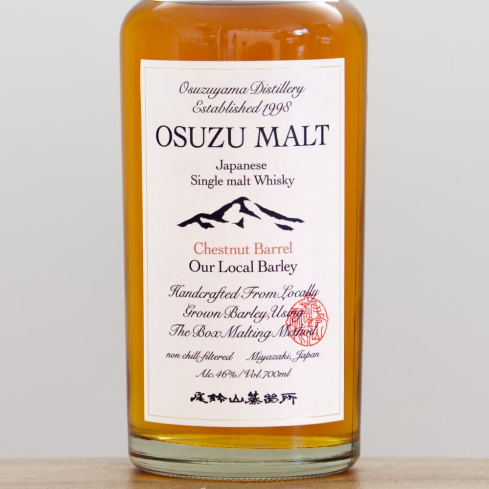 尾鈴山 OSUZU MALT Chestnut Barrel (尾鈴モルト栗樽） 46度 700ml
