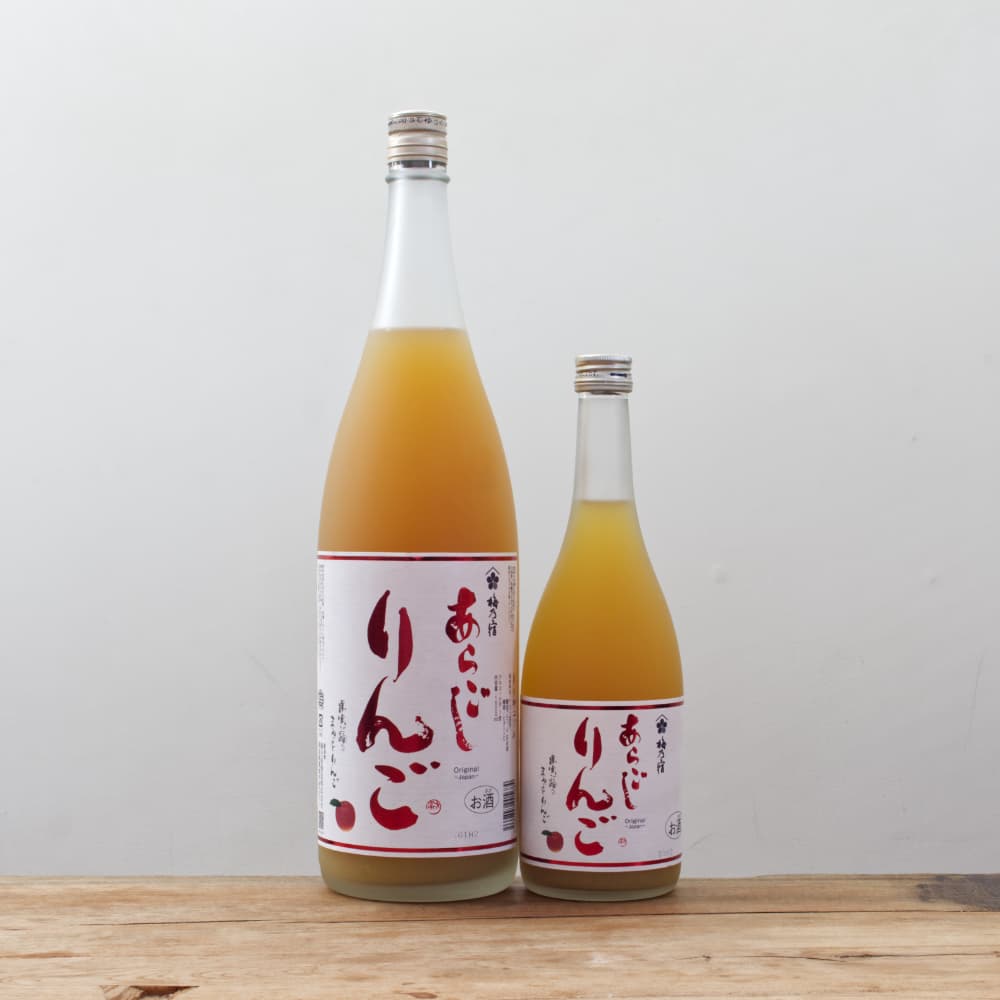 ☆m☆j☆　梅乃宿　あらごしももとりんご　2本セット あらごしりんご | 商品詳細 | 梅乃宿酒造