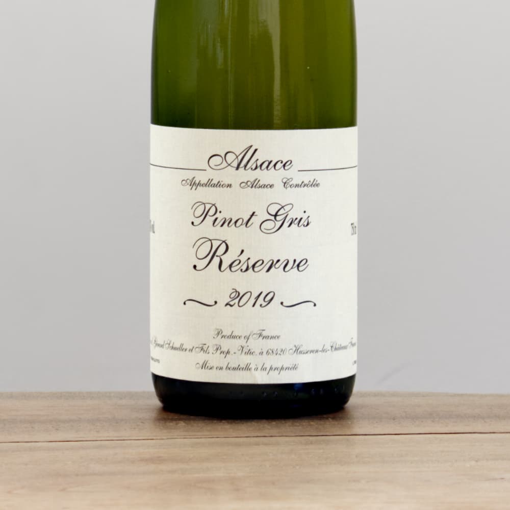 ジェラール・シュレール ピノグリ・レゼルヴ2019白