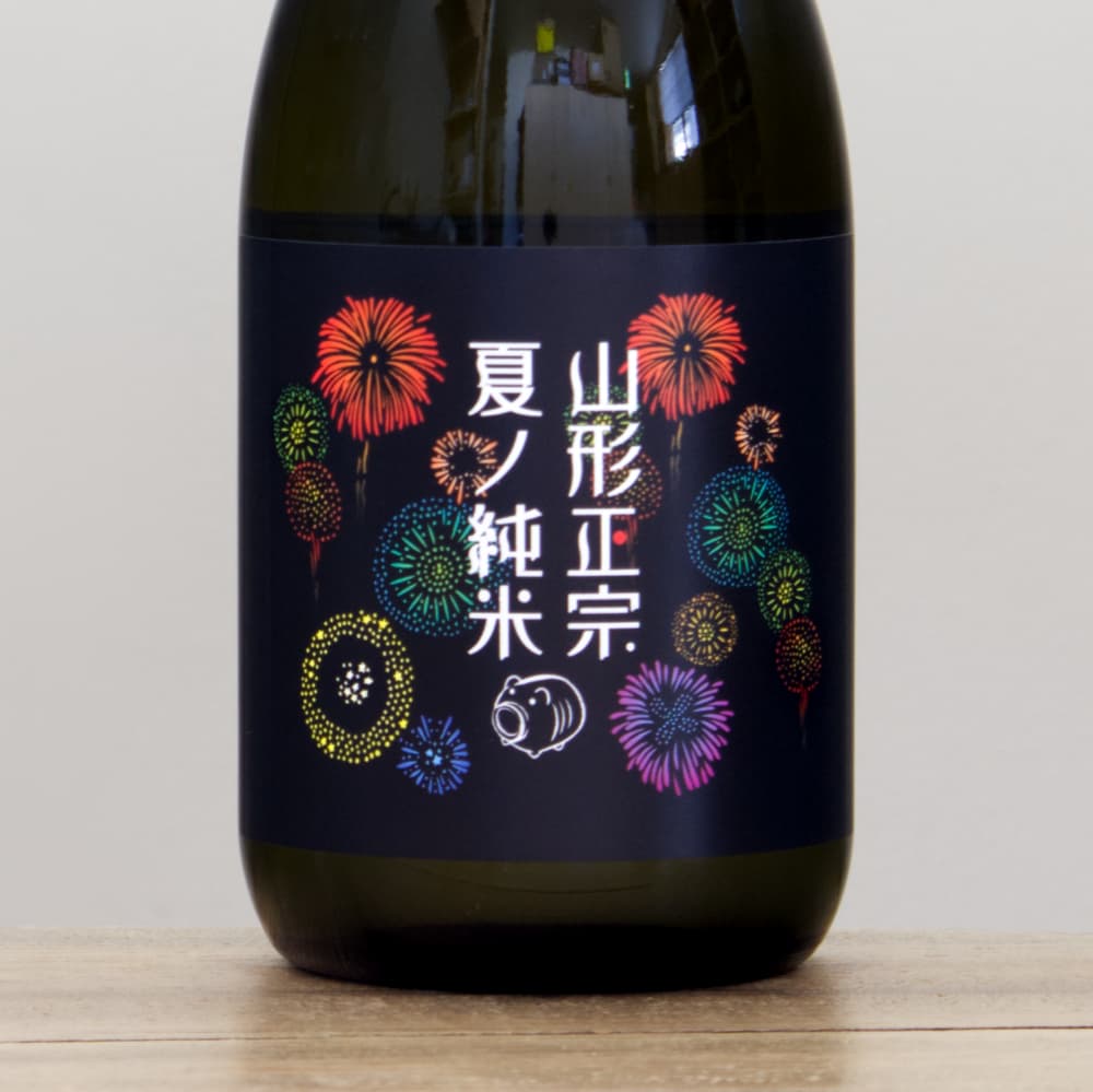 山形正宗 夏ノ純米 花火ラベル 720ml