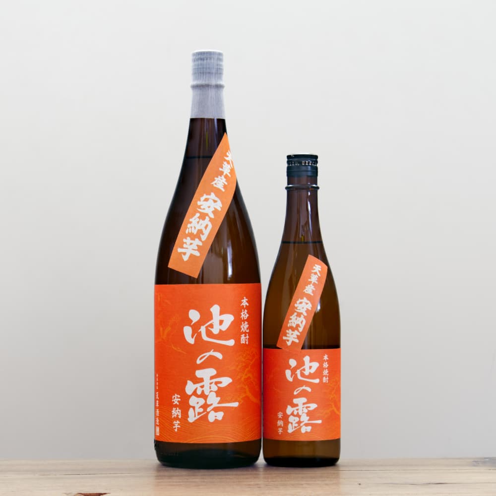 芋焼酎 池の露 天草産安納芋 25度 1,800ml