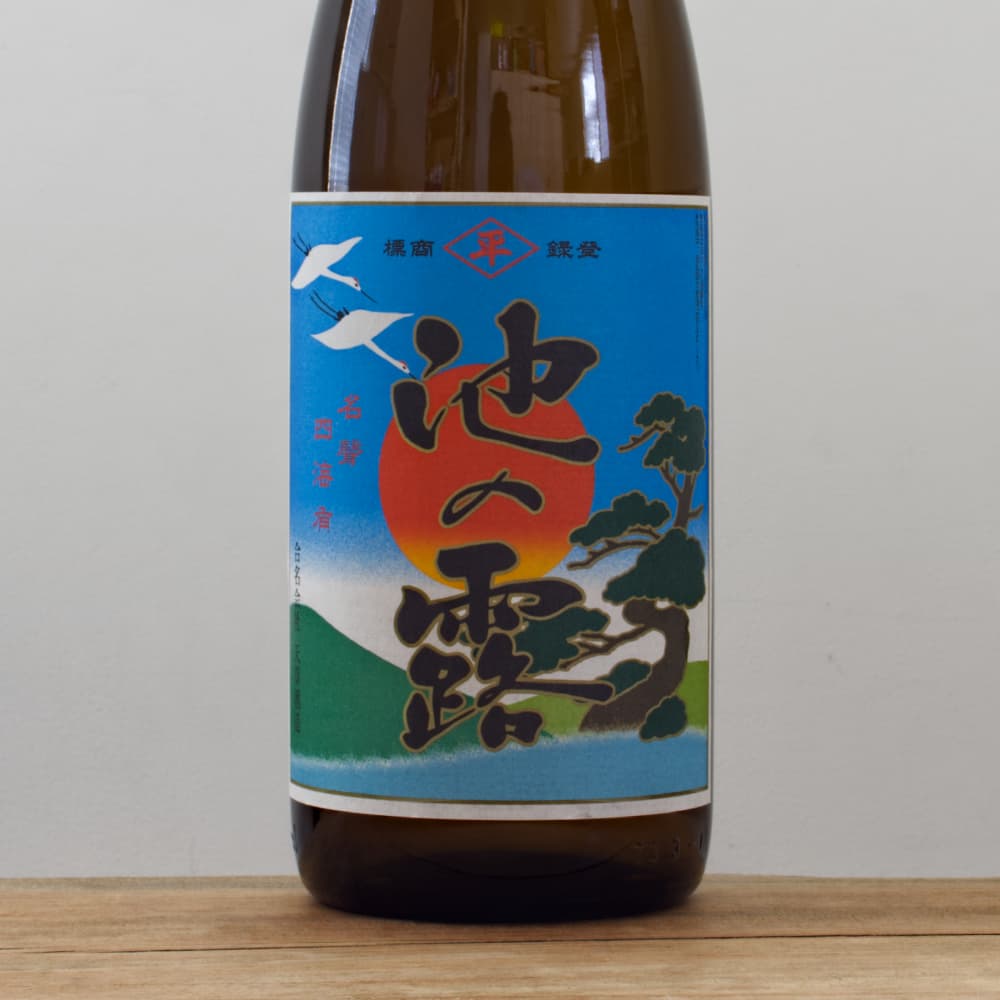 池の露 黒麹 1,800ml