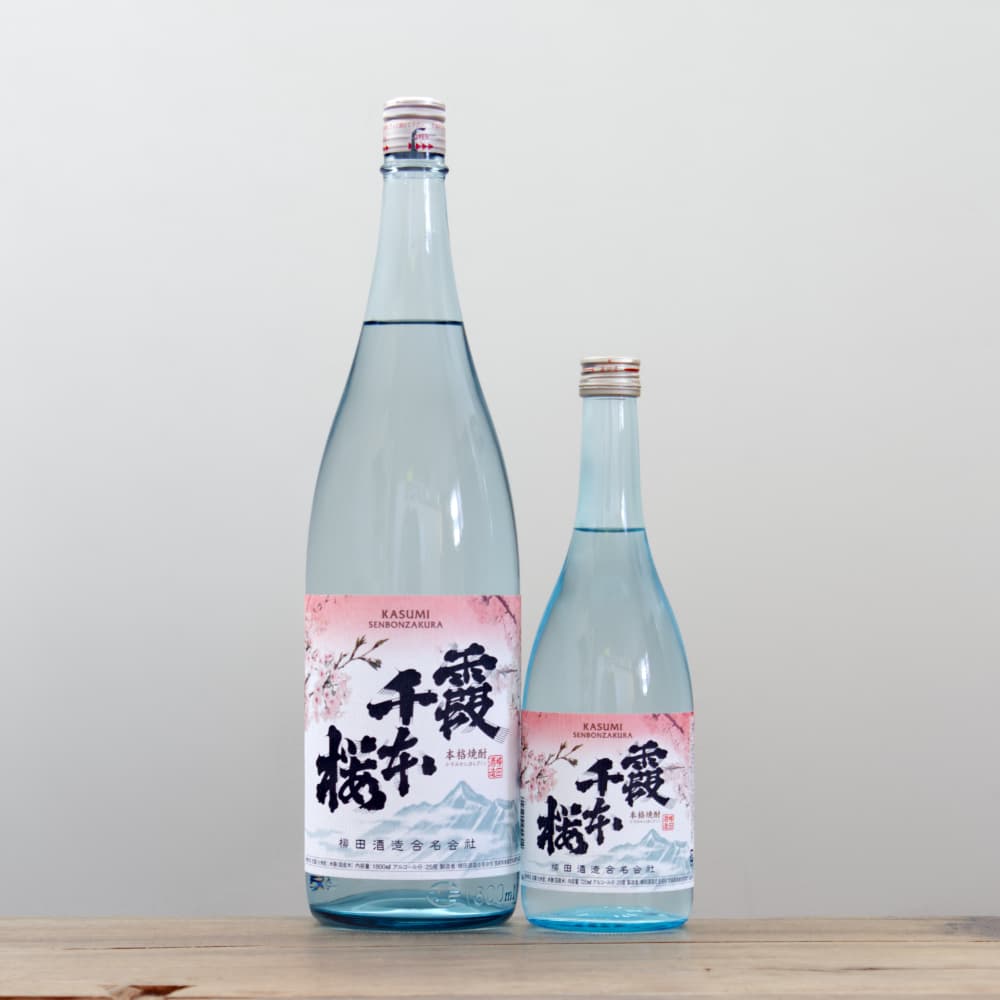 芋焼酎 霞千本桜 25度 720ml