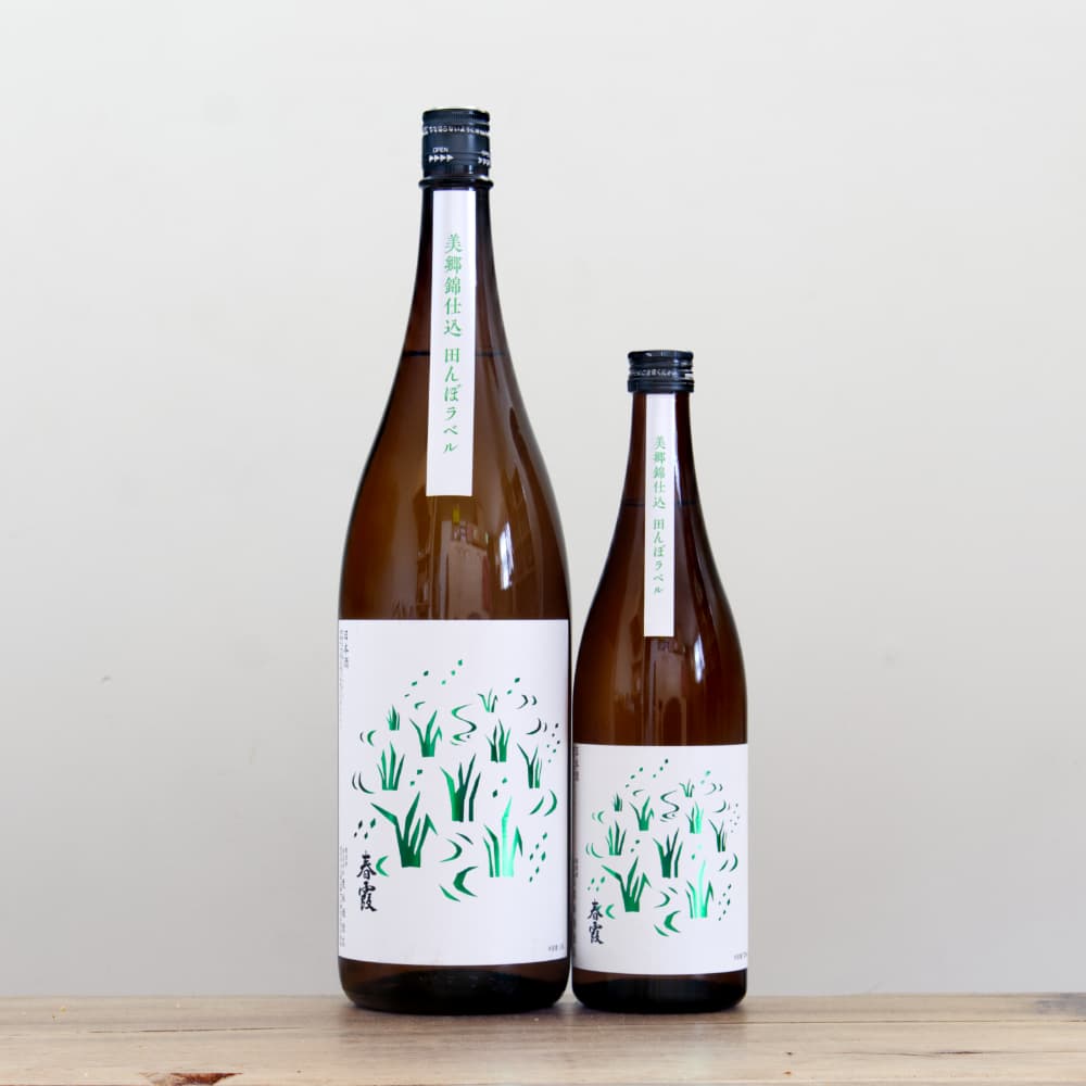 春霞 田んぼラベル 純米吟醸 1,800ml