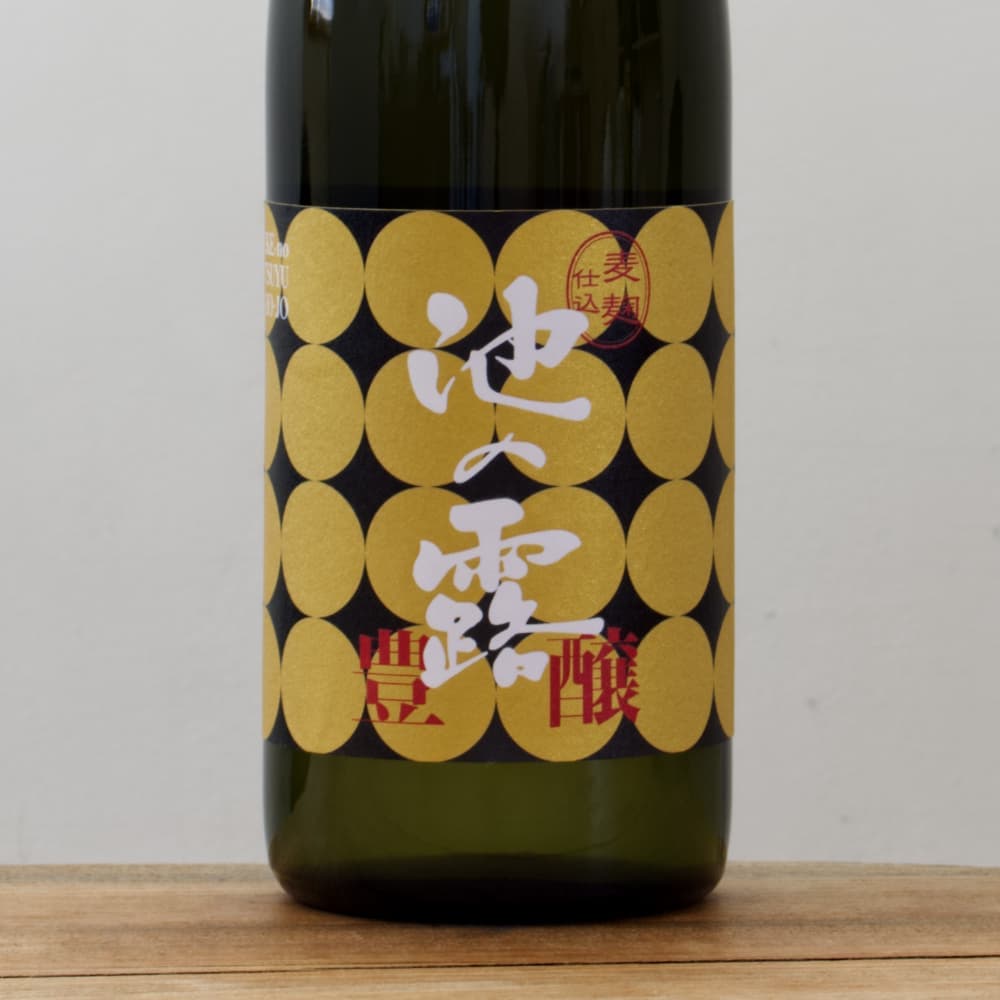 芋焼酎 池の露 豊醸 麦麹仕込み 25度 720ml