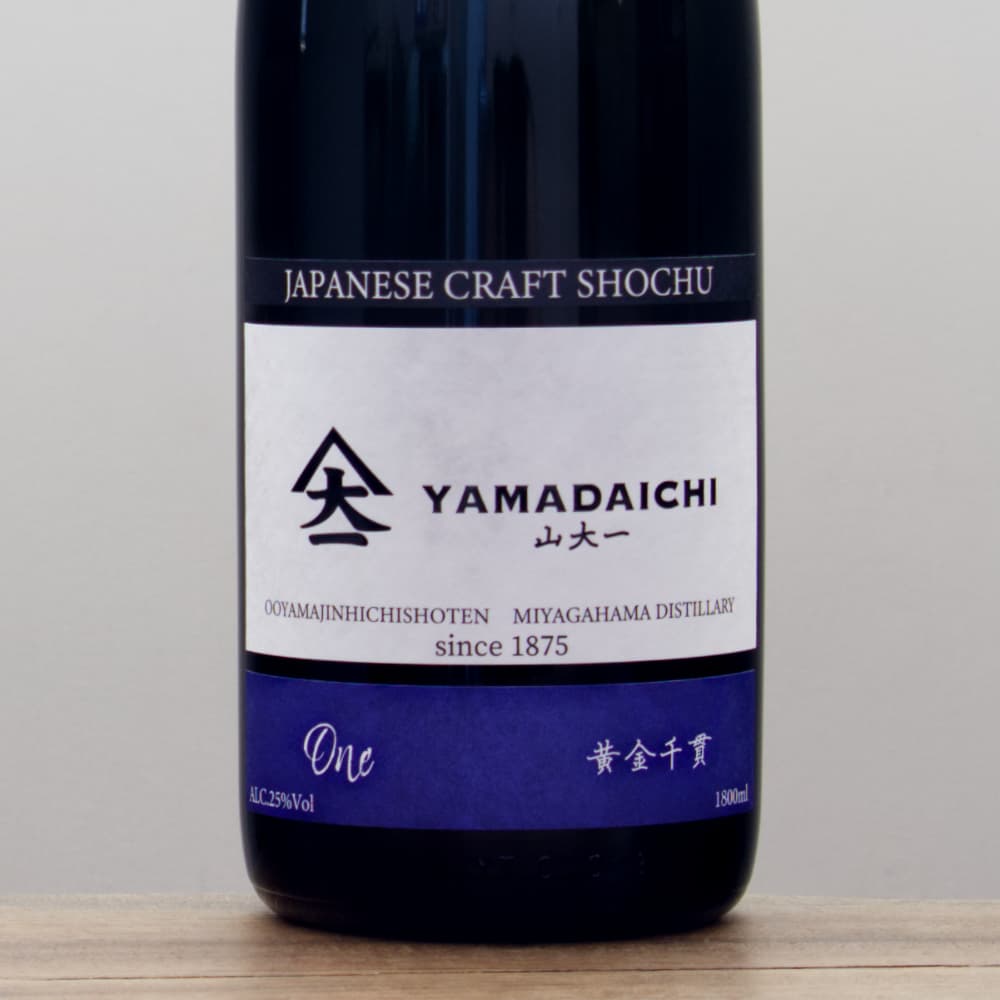 芋焼酎 YAMADAICHI 山大一 One 黄金千貫 25度 1,800ml