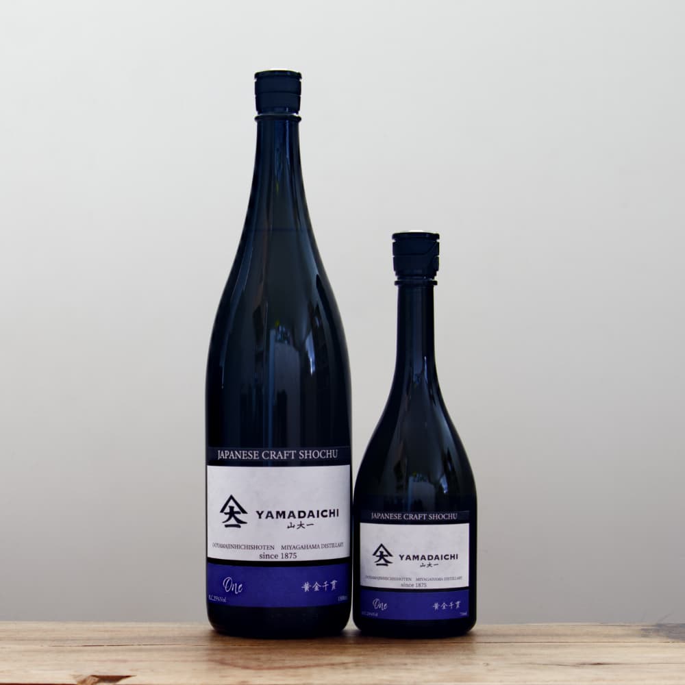 やまいもページ 芋焼酎 YAMADAICHI 山大一 One 黄金千貫 25度 1,800ml