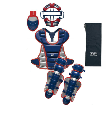 ZETT限定カラー少年軟式キャッチャー防具4点セット ネイビー