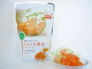 ホリ ひとくち果実【夕張メロンピュアゼリー】【12個入×10個】北海道 お土産 グミ ゼリー おやつ お菓子 ギフト プレゼント お取り寄せ 送料無料 ホリ】夕張メロンピュアゼリー[ひとくち果実]12個入 | おかし