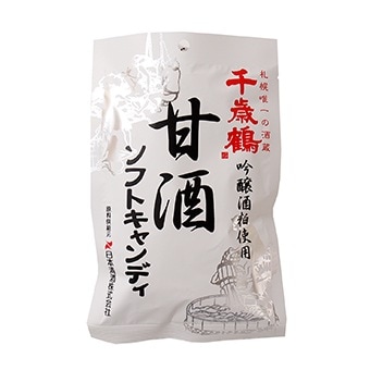 冬期限定】【千歳鶴吟醸酒粕使用】[甘酒ソフトキャンディー]【1袋・72g