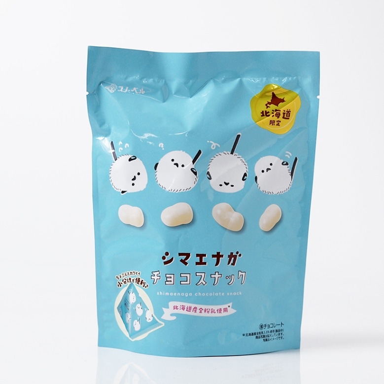 北海道限定】シマエナガチョコスナック 小分けで便利！ホワイトチョコ