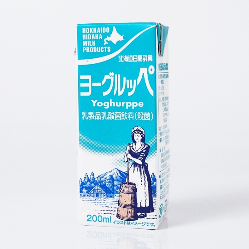 北海道日高乳業 ヨーグルッペ 乳製品乳酸菌飲料（殺菌）200ml