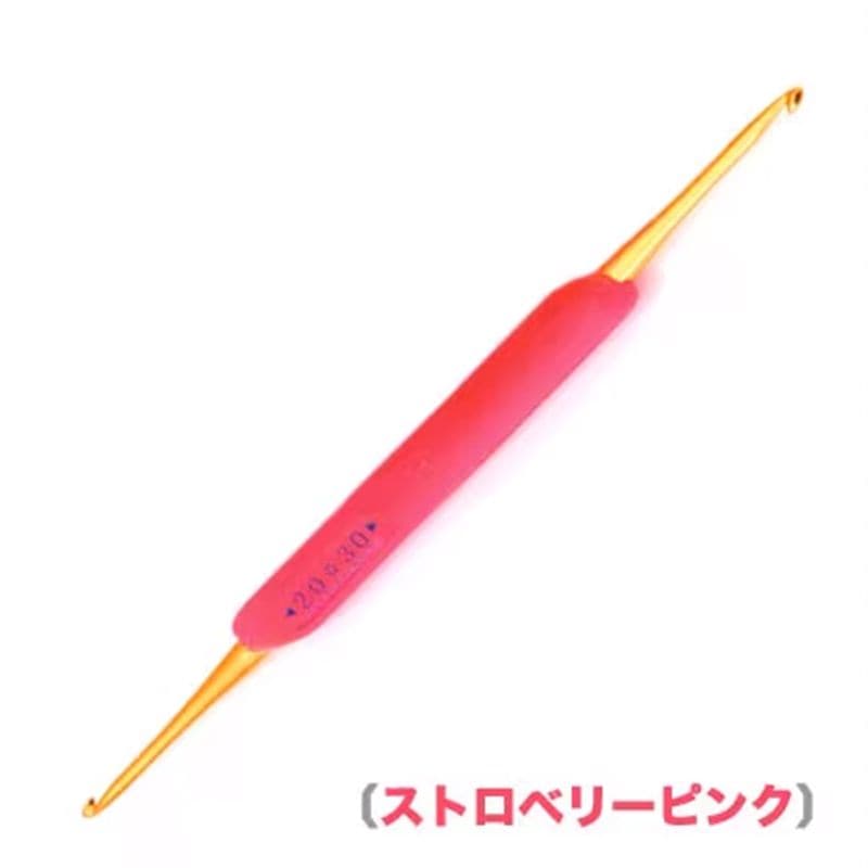 ハマナカ アミアミ両かぎ針ラクラク 単品 2/0～3/0号 