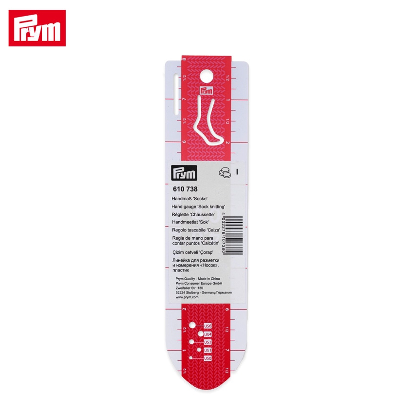 Prym プリム ハンドゲージ 靴下用
