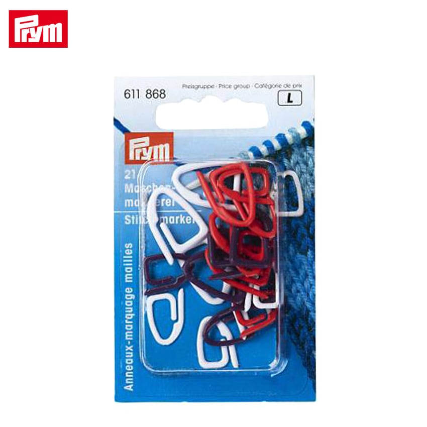 Prym プリム ステッチマーカー クリップ式 21個入