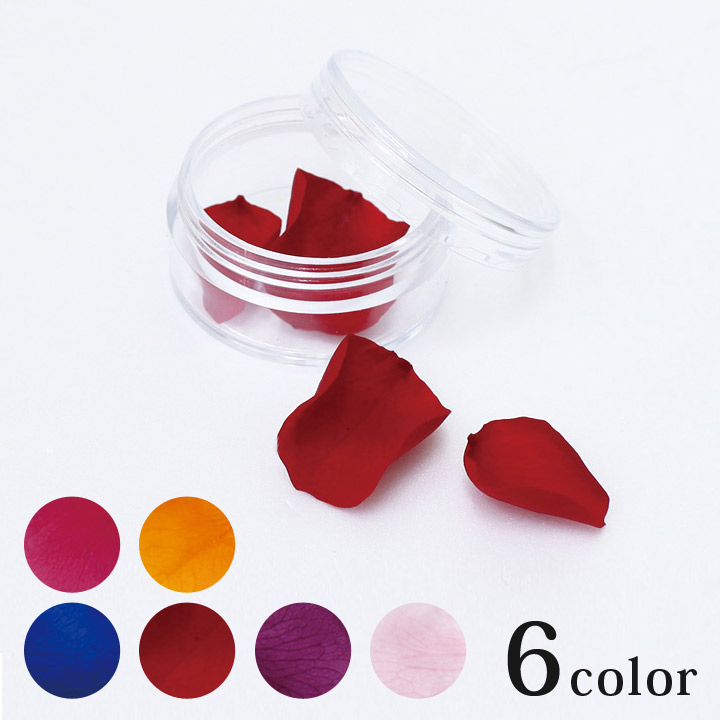 【お買い得品】プリザミニパック ペタルローズ 4枚 ケース入