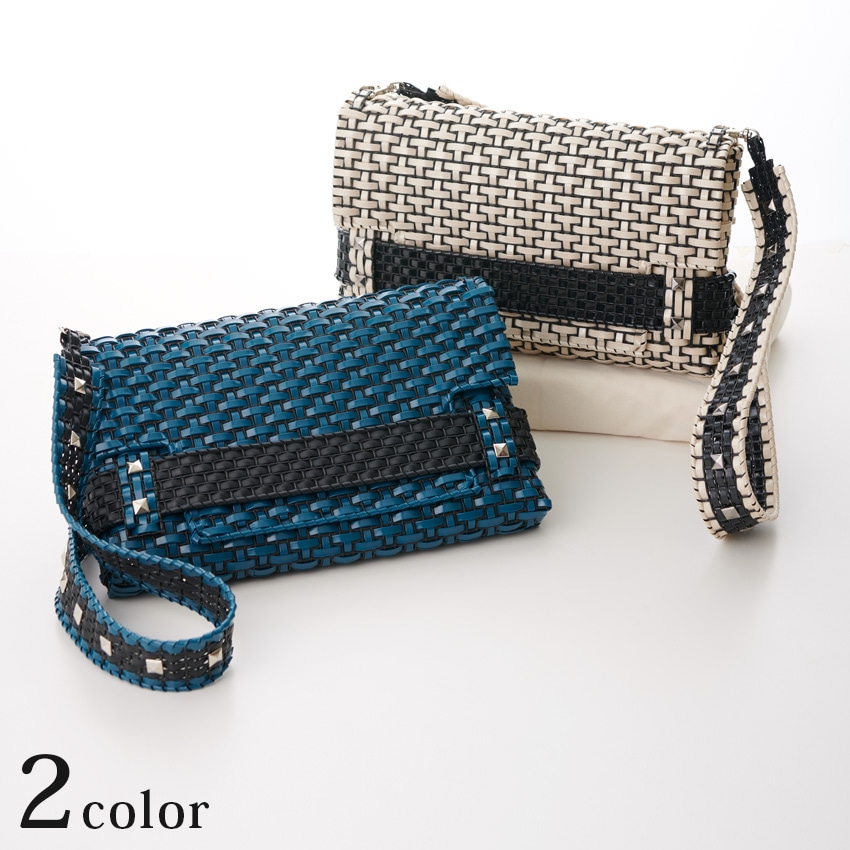 イロハコード(ハワイアンコード)キット スタッズクラッチバッグ