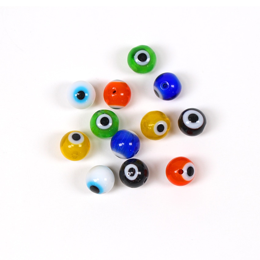 ミルフィオリガラス17 球体 ミックス 約8mm 12ヶ入り