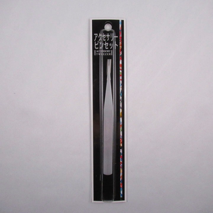 先細ピンセットシルバーフックアクセサリー用