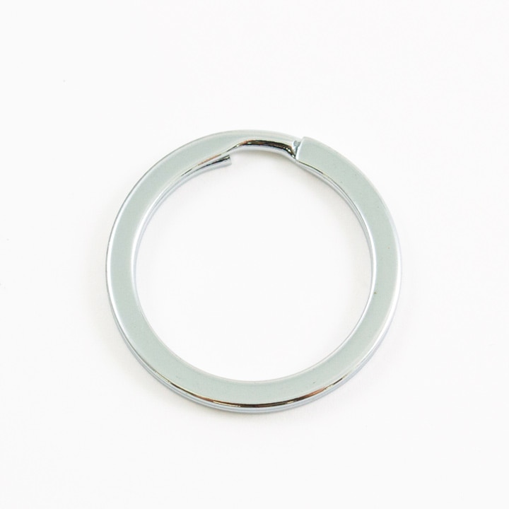 キーホルダーニコイル(2重カン) シルバー