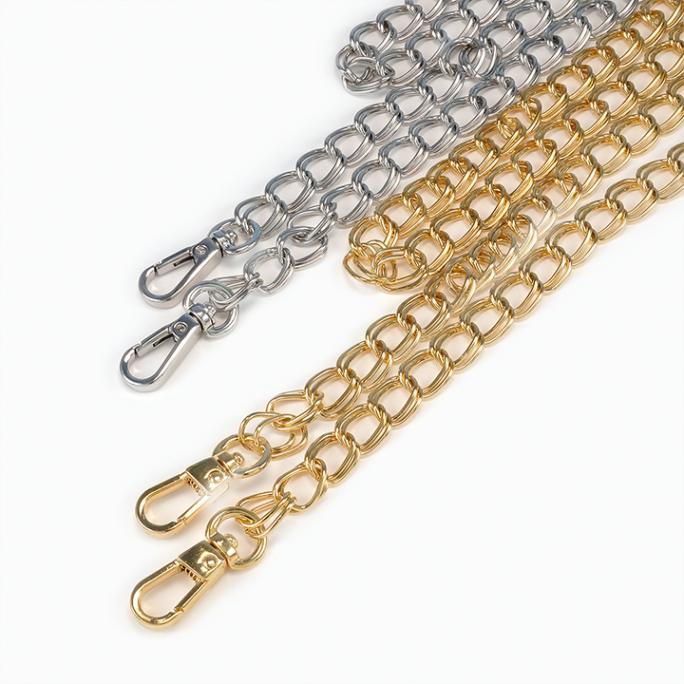 ナスカン付キヘイチェーン ツイン 120cm