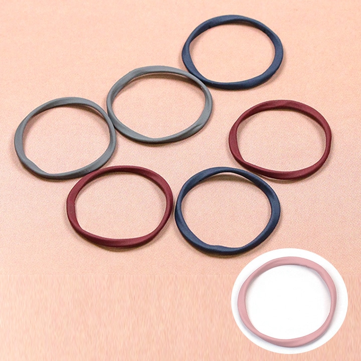 【お買い得品】【新色追加】 メタルカラーコートパーツ 丸フープ 波線 25mm