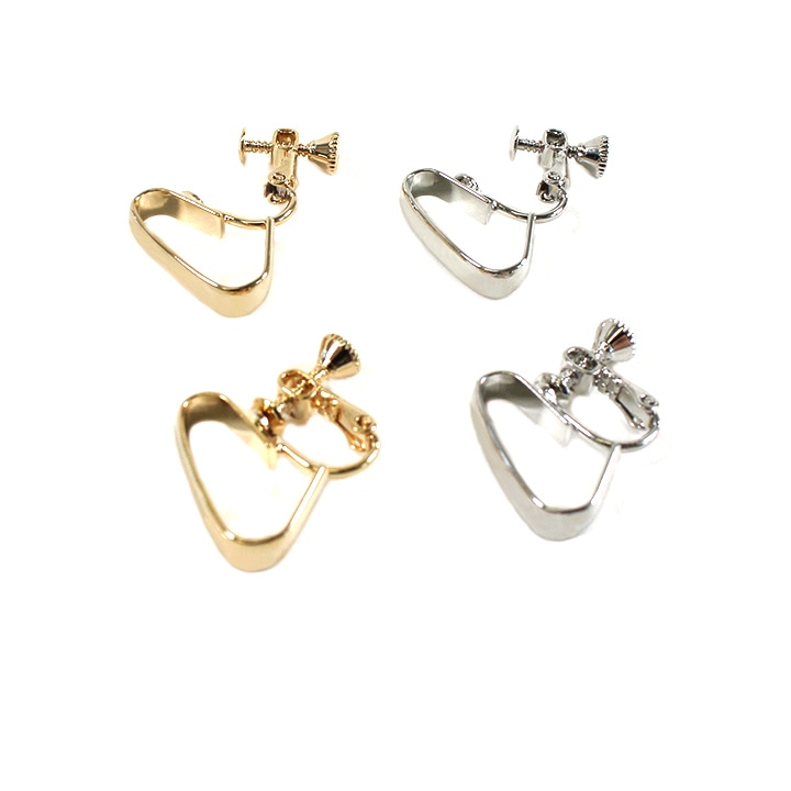 【大処分】イヤリング金具 キャッチ付 つなぎカン付 1P