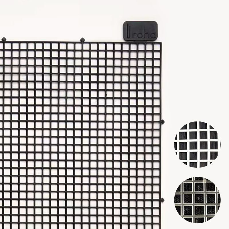 イロハネット(ハワイアンネット) ブラック/透明/アイボリー