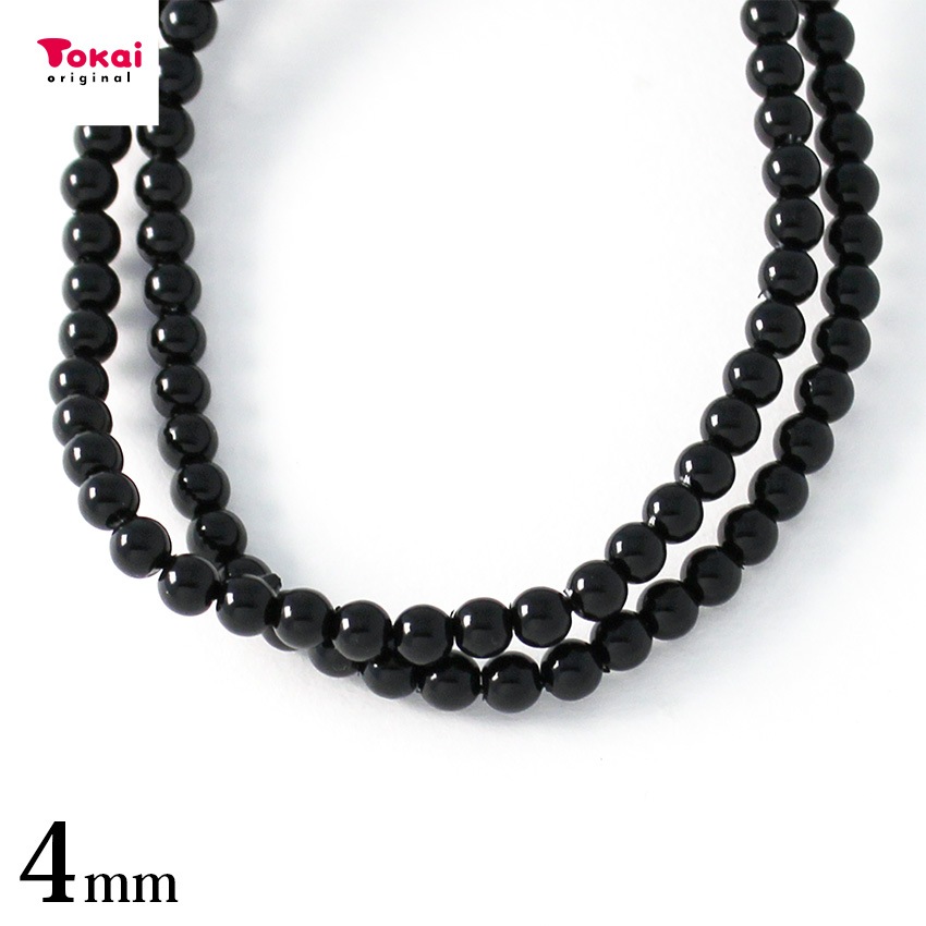 ユリアパール 黒塗 4mm 約95ヶ